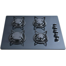 Tempered Glass Built in 4 Burner Gas Hob, Gas Stove